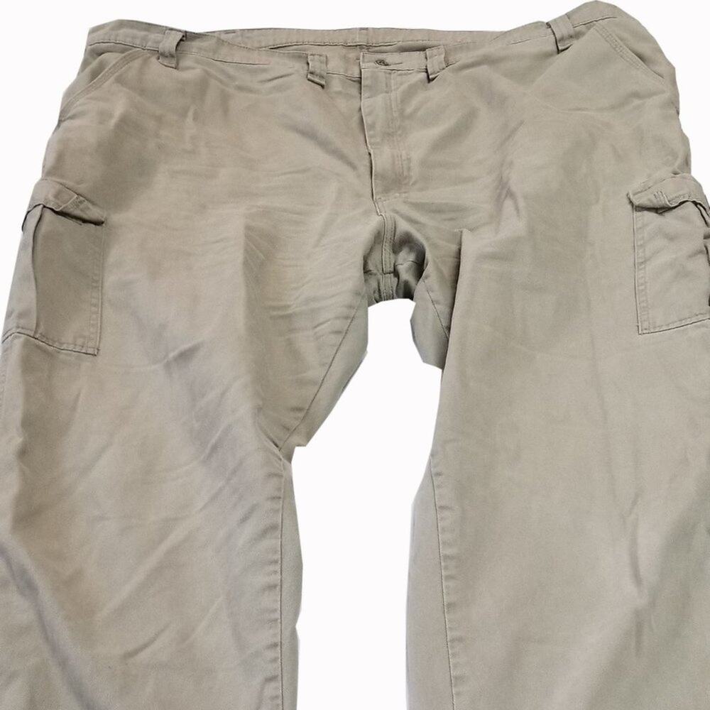 Wrangler Real Comfortable Jeans Cargo Pockets Size 48X32